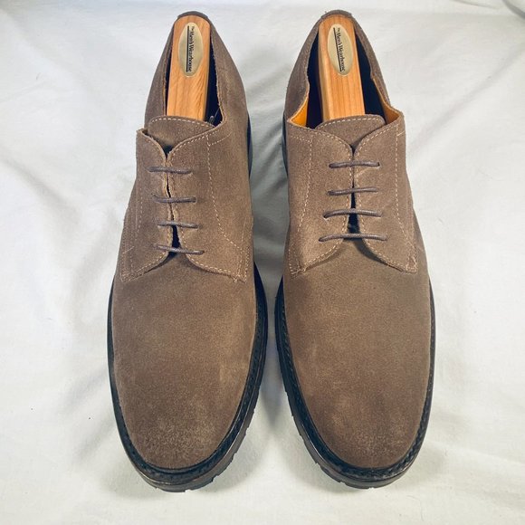 ARIAT Two24 Harrington Ironstone Plain Toe Suede Oxford Men\'s Size 11 D $258 main image 13